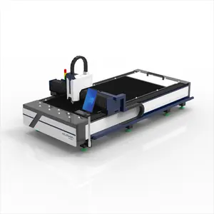 Fiber Laser Cutting Machine Metal Sheet Aluminum Steel 15mm Metal Plate Laser Cutter Machine for Sale