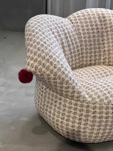 Juego de Sillones de Tela para Sala de Estar de Lujo, Cómodos y Modernos, Muebles para el Hogar, para Villa, Apartamento, Dormitorio, Balcón - Product Image 4