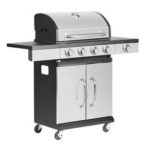 <span class=keywords><strong>Acier</strong></span> inoxydable <span class=keywords><strong>Barbecue</strong></span> Grill En Plein Air/Intérieur 4 + 1 brûleur Rectangulaire <span class=keywords><strong>gaz</strong></span> grill <span class=keywords><strong>Gaz</strong></span> Mixte Grill Intérieur Famille Parti Événement - Product Image 1