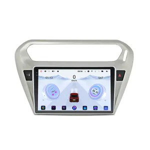 New Head Unit Auto Radio 2din Android Car Radio for Peugeot 301 2013-2016 dvd 2K Screen Multimedia Stereo 12+256GB Car Player