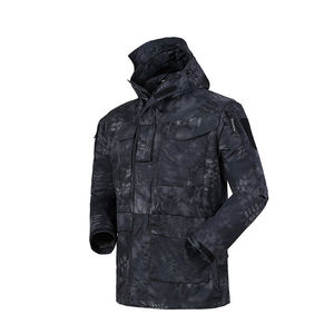 Chaqueta Cortavientos <span class=keywords><strong>Ejecutiva</strong></span>, Uniforme Táctico, <span class=keywords><strong>Ropa</strong></span> de Camuflaje, Chaqueta Versátil con Solapa para Tormentas y Cremallera Vislon - Product Image 3