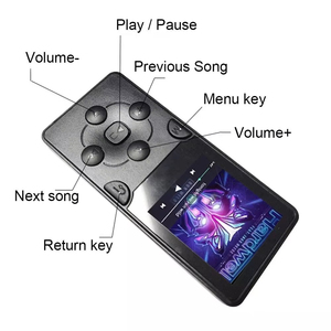 Lecteur MP3 portable mini avec écran de 1,8 pouce, design pour étudiants, lecteur de musique HiFi sans perte, batterie de 15 heures et stockage extensible - Product Image 6