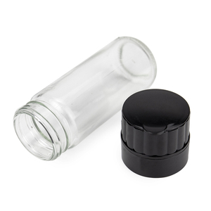 <span class=keywords><strong>Moulin</strong></span> à <span class=keywords><strong>poivre</strong></span> et à sel en plastique réglable avec bouteille en verre de 100 ml pour accessoires de cuisine - Product Image 5