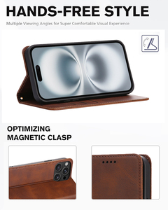 Funda de Teléfono Tipo Cartera de Cuero Magnética de Lujo para <span class=keywords><strong>ZTE</strong></span> <span class=keywords><strong>Blade</strong></span> V80 Max Nubia Neo <span class=keywords><strong>5</strong></span> GT, Funda Protectora Tipo Libro - Product Image 4