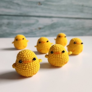 Mejor Precio, Lindos y Adorables Pollos Hechos a Mano, Muñeco <span class=keywords><strong>de</strong></span> Peluche <span class=keywords><strong>Amigurumi</strong></span>, Llavero <span class=keywords><strong>de</strong></span> Ganchillo, el Mejor Regalo <span class=keywords><strong>de</strong></span> Navidad o Cumpleaños - Product Image 2