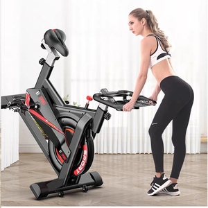 Vélo de spinning d'intérieur unisexe en acier avec logo personnalisé pour salle de sport et équipement de fitness - Product Image 4