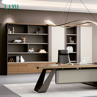 Bureau de direction moderne et luxueux extensible Liyu - Mobilier de bureau