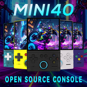 MINI40 Retro Handheld Game Console 4.0Inch IPS Screen RK3326 4000mAh <b>Portable</b> Pocket Video Classic Game Player Support <b>TV</b> Output - Product Image 1