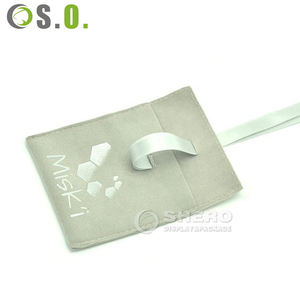 Wholesale Manufacture High-quality Velvet Ribbon <b>Pouch</b> Custom Logo Jewelry Storage Velvet Ribbon <b>Pouch</b> with Pattern - Product Image 2