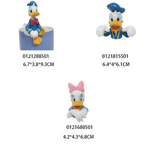 <span class=keywords><strong>Pato</strong></span> creativo al aire libre estatua de jardín resina dibujos animados olla Buddies Hugger en estilo de hadas para decoración de maceta - Product Image 4