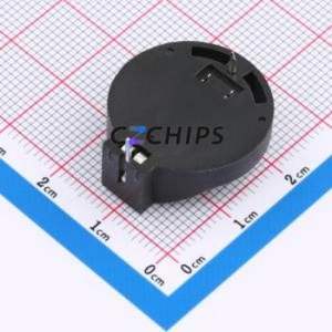 BS-2-1 Button & Strip Battery Connector Through hole Component (THT) Connector Battery Holder -55℃~+85 - Product Image 2