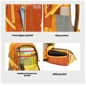 Sac à dos de cyclisme de montagne à fermeture éclair, sac d'alpinisme tendance, grande capacité 40 litres, personnalisation possible - Product Image 3