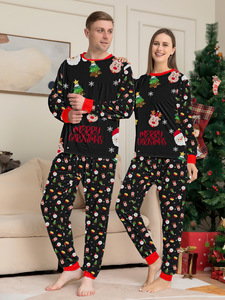 Pigiama invernale a manica lunga da donna con abiti da notte natalizi da donna con abbinamenti per bambini e ragazzi, funzione Anti-strizzacervelli - Product Image 6