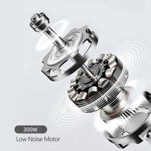 Gran descuento 300W Máquina trituradora de hielo Comercial Acero inoxidable 4 cuchillas Trituradoras de hielo - Product Image 5