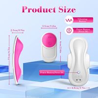 Klitoris-Stimulator Schmetterling Vibrator für Frauen Erotikspielzeug mit APP-Fernbedienung Tragbarer Slip-Vibrator für Paare