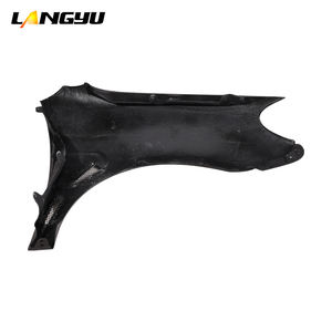 Langyu 2009-2013 parti parafango parafango in fibra di carbonio per parafanghi Volkswagen Golf 6 MK6 GTI stile parafanghi - Product Image 5