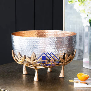 Bol à fruits de service pour centres de table Prix exclusif Bol à fleurs en aluminium pour la maison Hôtels et restaurants Décorations - Product Image 2