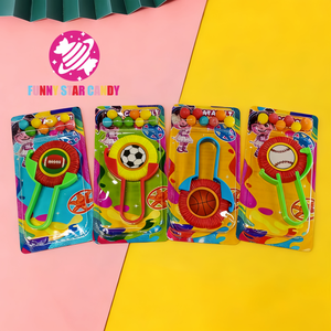Nouveau jouet catapulte de football soucoupe volante, <span class=keywords><strong>bonbons</strong></span> <span class=keywords><strong>personnalisés</strong></span> pour enfants, balles rebondissantes sur le thème du sport, <span class=keywords><strong>bonbons</strong></span> gonflés colorés et sucrés - Product Image 5