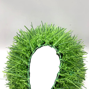 Gazon synthétique de football haute densité, qualité supérieure, <span class=keywords><strong>tapis</strong></span> d'herbe artificielle pour terrains de sport extérieurs - Product Image 1