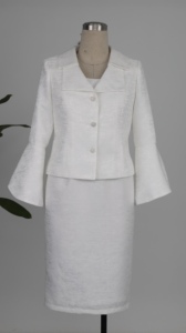 Vestido Formal Americano de Talla Grande para Mujer, Traje de Oficina para Iglesia - Product Image 4
