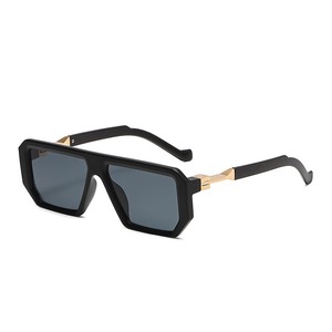 Precio al por mayor Retro <span class=keywords><strong>Gafas</strong></span> cuadradas para <span class=keywords><strong>mujer</strong></span> Little Red Book Cross Border Personalidad Tendencia <span class=keywords><strong>Gafas</strong></span> de Sol para hombres - Product Image 1