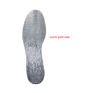 usine de <span class=keywords><strong>porcelaine</strong></span> en gros <span class=keywords><strong>feutre</strong></span> chaud 100% feuille d'aluminium semelle intérieure pour l'hiver froid - Product Image 3