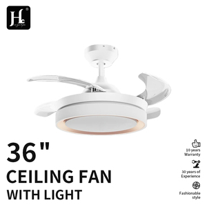 New design of thin <b>ceiling</b> fans with <b>lighted</b> blades, featuring application <b>control</b> and <b>remote</b> leveling installation - Product Image 2