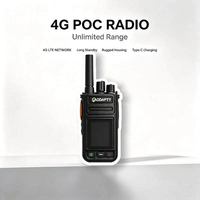Radio bidirectionnelle portable GaodaPTT 4G Walkie Talkie K1 à portée illimitée, module CAT1, lampe torche LED, charge Type-C, émetteur-récepteur POC Xin