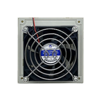 Unité de ventilation à persiennes anti-poussière 9801.24V DC 24V avec ventilateur axial pour armoire et ensemble de filtres à volets anti-poussière