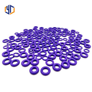 Diamètre intérieur <span class=keywords><strong>12</strong></span>*2.5 Diamètre extérieur 17*2.5 Fluororubine Butyl Green Material O-ring - Product Image 3