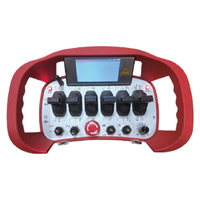 Vehículo Aéreo Robótico Tipo Araña con Orugas, Control Remoto Inalámbrico 12V/24V, Industrial, Impermeable, 433MHz, 4/5/6 Joysticks y Botones