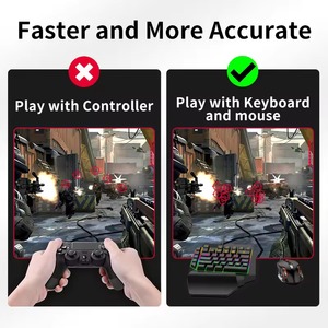 Adaptateur Convertisseur Clavier Souris Console MIX Blader pour Xbox PS Switch – Utilisez Souris et Clavier pour Jouer aux Jeux - Product Image 2