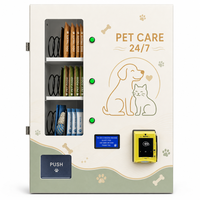 Distributeur automatique de friandises pour animaux de compagnie, 3 sélections, bouton LED, écran LCD, paiement, compact, mural, distributeur de friandises pour chiens, nourriture pour animaux de compagnie, jouets, 16 kg, CE