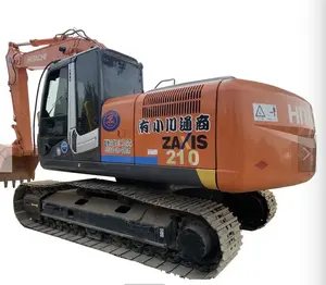 حفارة يابانية صغيرة هندسية للسباكة الأصلية هيتاشي ZX210 مستعملة للبيع - Product Image 1