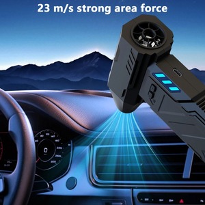 Ventilateur électrique 130000 tr/min, turbo-jet, moteur sans balais, ventilateur turbo haute vitesse, ventilateur puissant, rechargeable par USB, collecteur de poussière puissant - Product Image 3