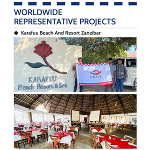 Equipo de restaurante de buffet comercial | Configuración de cocina de hamburguesa coreana moderna | Diseño de cocina de hotel y lista de precios - Product Image 5