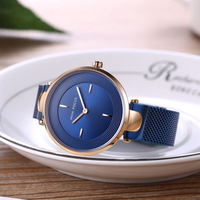 Jam Tangan Wanita MINI FOCUS Mesin Jepang Tahan Air Bercahaya Model Fashion Casing Logam Tali Mesh Logam Terlaris 0195L