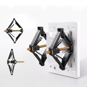Pano.V 86-Type Boîtier de fixation rhombique en nylon pour interrupteurs et prises, et support de fixation pour boîtier encastré - Product Image 1