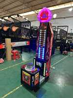 Machine de jeu d'arcade de boxe professionnelle à monnayeur, modèle Power Hammer Sport Boxing Punch Machine