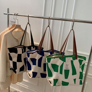 Bolso de Hombro de Lona Impermeable para Mujer, con Cierre Abierto, Gran Capacidad, Estilo Bohemio, Casual, con Forro - Product Image 1