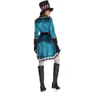 BAIGE venta al por mayor mujeres Halloween Alice hechicera juego <span class=keywords><strong>de</strong></span> rol <span class=keywords><strong>circo</strong></span> mago traje <span class=keywords><strong>de</strong></span> escenario - Product Image 4