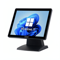Sistem POS All-in-One Layar Sentuh 15 Inch Langsung dari Pabrik, Terminal Kasir Restoran Pintar untuk Usaha Kecil