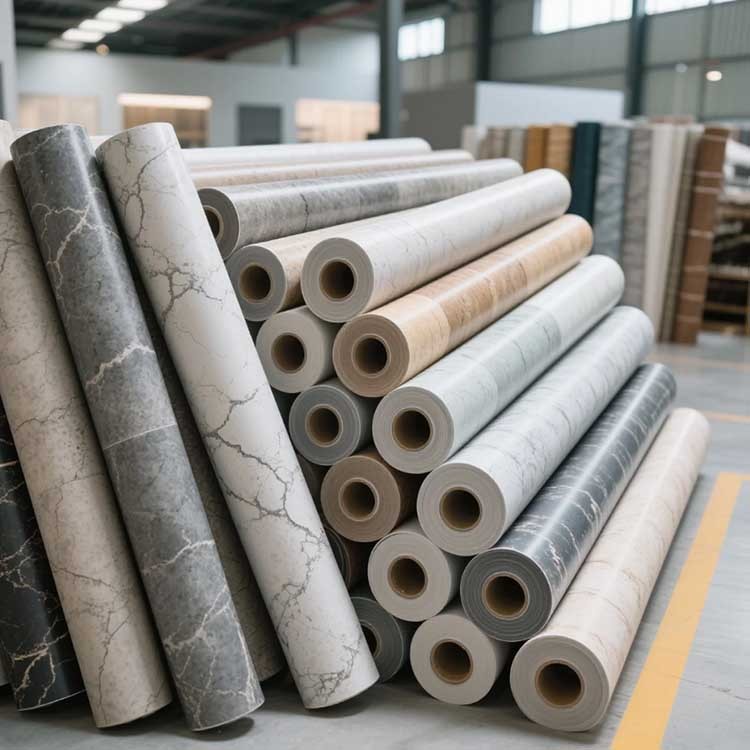 Industrial Style Wallpaper Grey Micro Cement