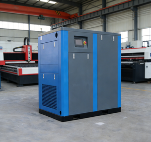 Compresseur d'air industriel à vis bi-étagé, refroidi par air, lubrifié, 15KW-220KW, 380V 50Hz 3P - Product Image 2