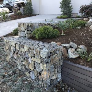 Murs de soutènement en gabions soudés Galfan avec mailles de 10 x 10 cm pour murs de jardin - Product Image 4