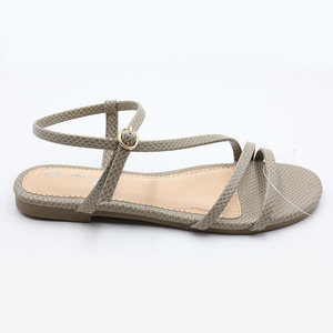 Personnalisé mode nouveaux produits roman conception bride à la cheville femmes modernes <span class=keywords><strong>chaussures</strong></span> en plein air sandales plates sandales en gros pour 2025 nouveau - Product Image 5