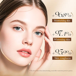 Sérum à la pulpe de riz brute, vente chaude, 6 pièces, ensemble de soins de la peau du visage blanchissant, kit de soins du visage liquide nourrissant et éclaircissant au riz - Product Image 3