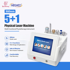 Máquina Profesional de Lipólisis con Láser de Diodo 6 en 1 de 980nm, Láser de Clase 4, Máquina de Terapia Física para la Eliminación de Hongos en las Uñas - Product Image 2