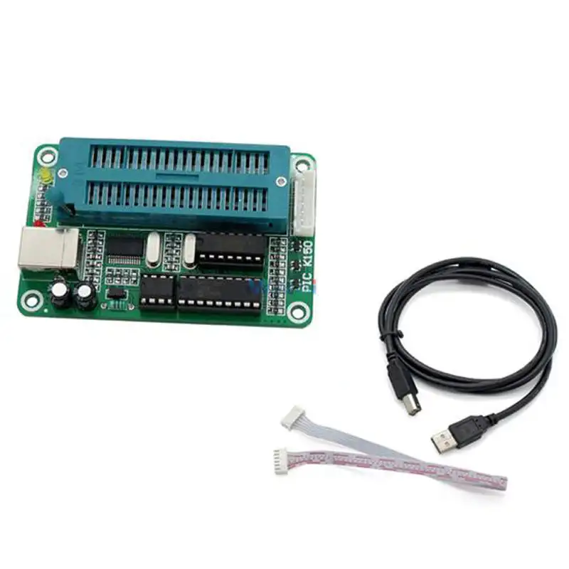 Pic K150 Icsp Programmer Usb Automatic Programming Ontwikkelen Microcontroller + Usb Icsp Kabel