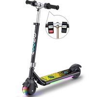 Haut-parleur Bluetooth 170W, scooter pliable léger pour enfants de 5,5 pouces, moto électrique pour enfants pour l'école